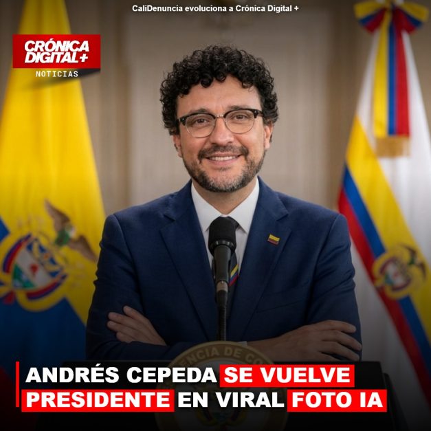 ANDRÉS CEPEDA SE VUELVE PRESIDENTE EN VIRAL FOTO IA
