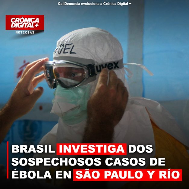 BRASIL INVESTIGA DOS SOSPECHOSOS CASOS DE ÉBOLA EN SÃO PAULO Y RÍO