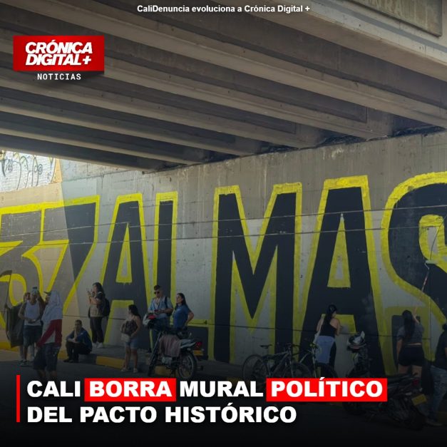 CALI BORRA MURAL POLÍTICO DEL PACTO HISTÓRICO