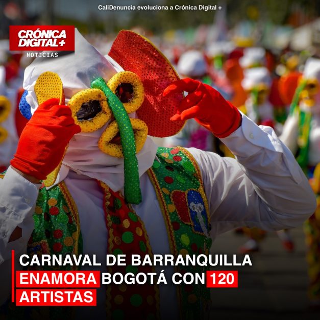 CARNAVAL DE BARRANQUILLA ENAMORA BOGOTÁ CON 120 ARTISTAS