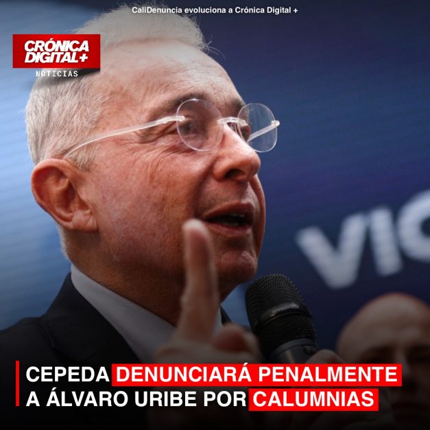 CEPEDA DENUNCIA PENALMENTE A ÁLVARO URIBE POR CALUMNIAS