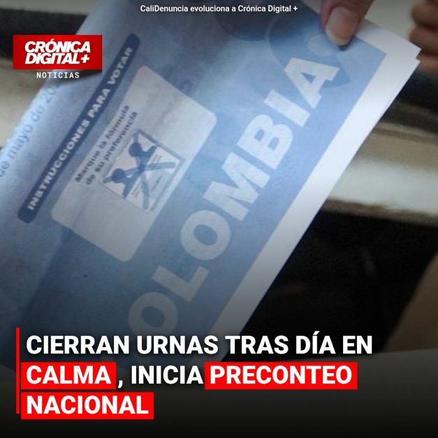 CIERRAN URNAS TRAS DÍA EN CALMA, INICIA PRECONTEO NACIONAL