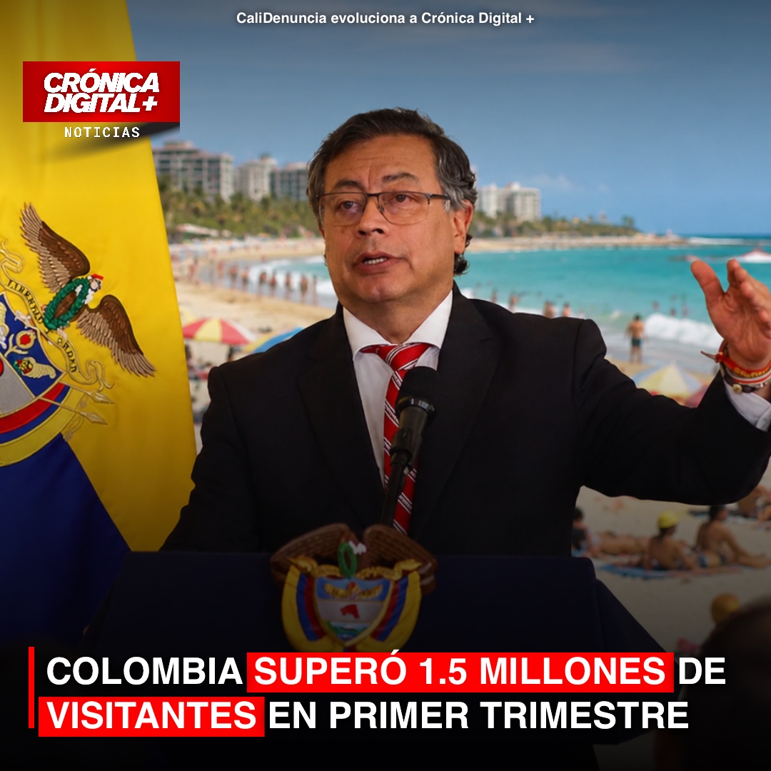 COLOMBIA SUPERÓ 1.5 MILLONES DE VISITANTES EN PRIMER TRIMESTRE