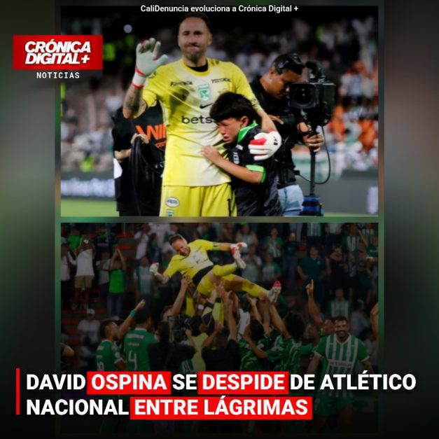 DAVID OSPINA SE DESPIDE DE ATLÉTICO NACIONAL ENTRE LÁGRIMAS