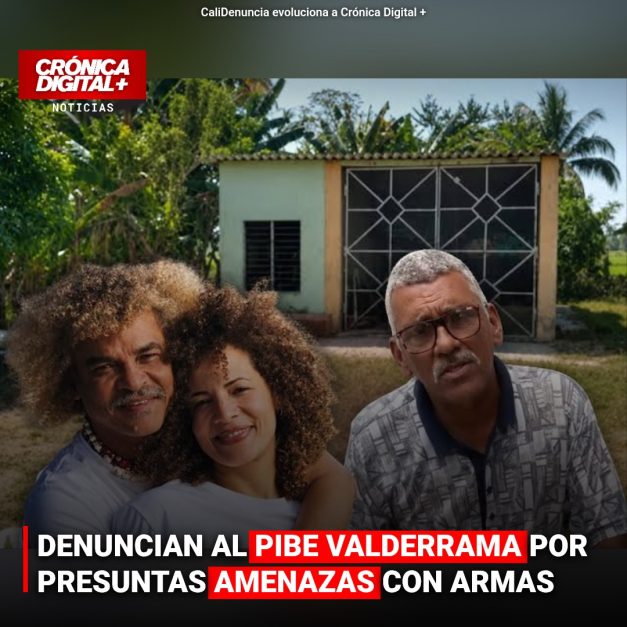 DENUNCIAN AL PIBE VALDERRAMA POR PRESUNTAS AMENAZAS CON ARMAS