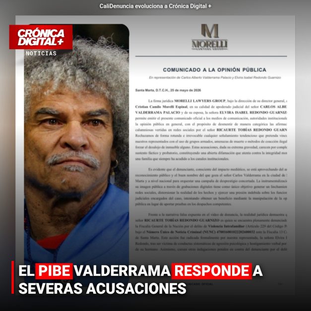 EL PIBE VALDERRAMA RESPONDE A SEVERAS ACUSACIONES