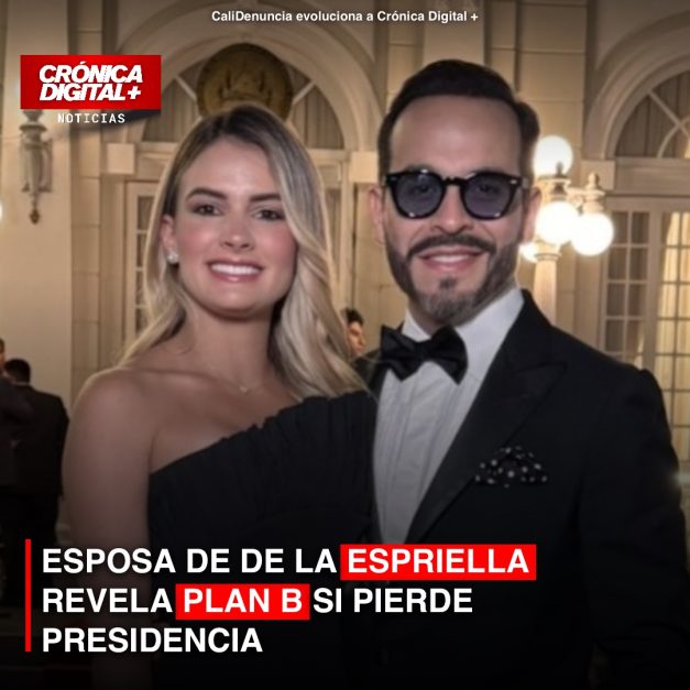 ESPOSA DE DE LA ESPRIELLA REVELA PLAN B SI PIERDE PRESIDENCIA