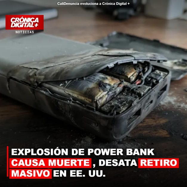 EXPLOSIÓN DE POWER BANK CAUSA MUERTE, DESATA RETIRO MASIVO EN EE. UU.