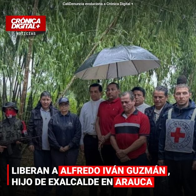 LIBERAN A ALFREDO IVÁN GUZMÁN, HIJO DE EXALCALDE EN ARAUCA