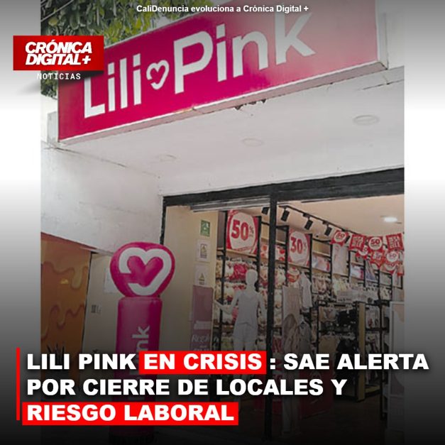 LILI PINK EN CRISIS: SAE ALERTA POR CIERRE DE LOCALES Y RIESGO LABORAL