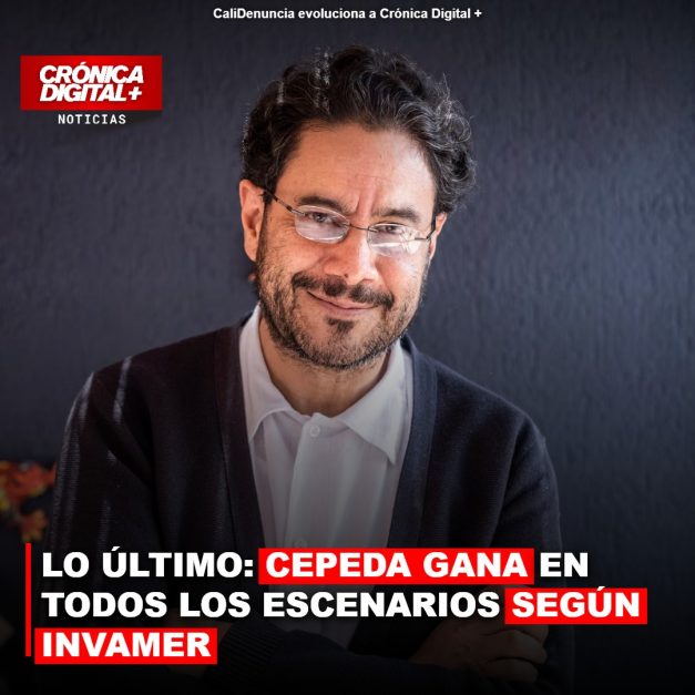 LO ÚLTIMO: CEPEDA GANA EN TODOS LOS ESCENARIOS SEGÚN INVAMER