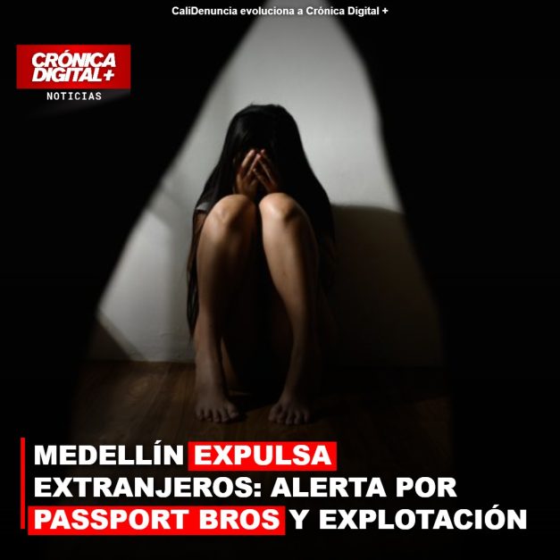 MEDELLÍN EXPULSA EXTRANJEROS: ALERTA POR PASSPORT BROS Y EXPLOTACIÓN