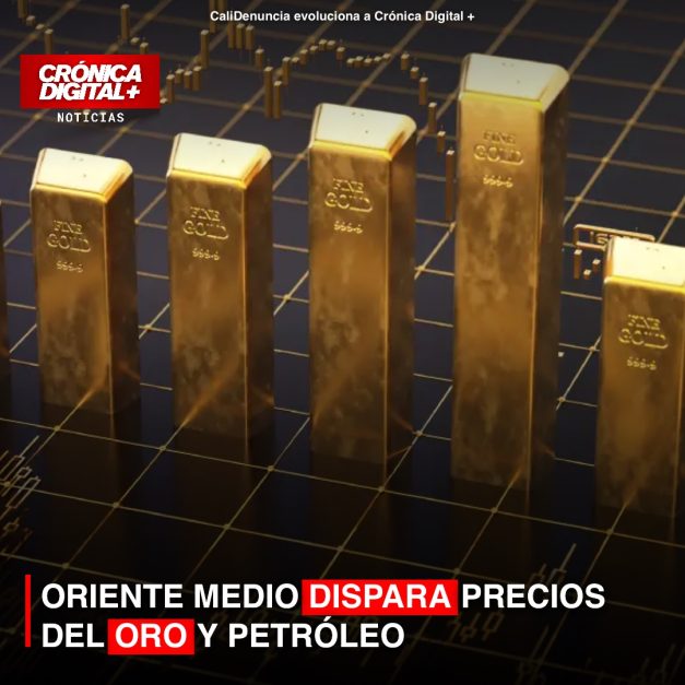 ORIENTE MEDIO DISPARA PRECIOS DEL ORO Y PETRÓLEO
