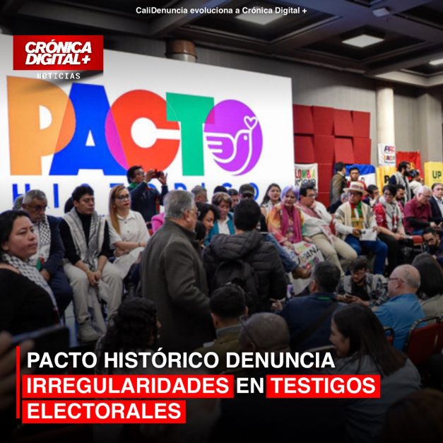PACTO HISTÓRICO DENUNCIA IRREGULARIDADES EN TESTIGOS ELECTORALES