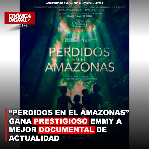 “PERDIDOS EN EL AMAZONAS” GANA PRESTIGIOSO EMMY A MEJOR DOCUMENTAL DE ACTUALIDAD