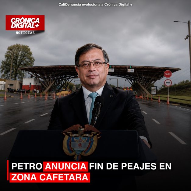 PETRO ANUNCIA FIN DE PEAJES EN ZONA CAFETARA
