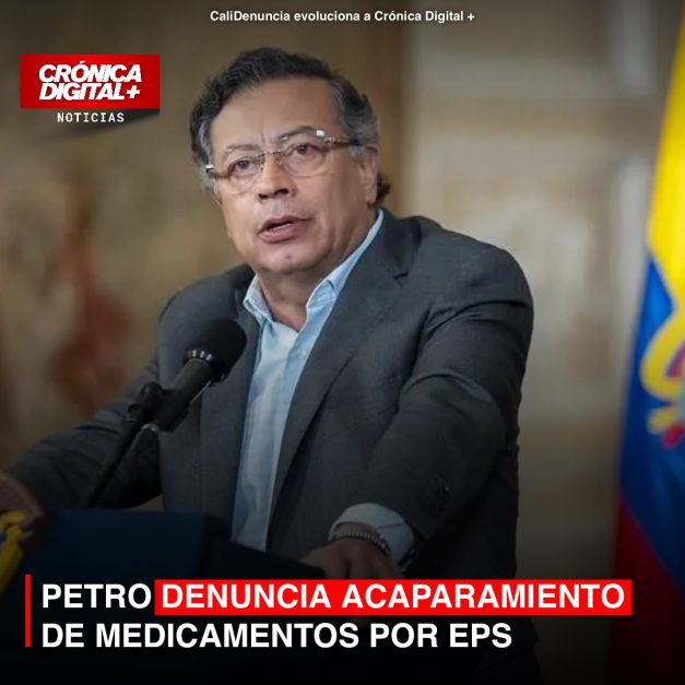 PETRO DENUNCIA ACAPARAMIENTO DE MEDICAMENTOS POR EPS