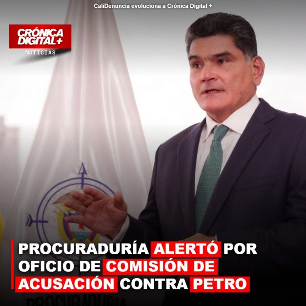 PROCURADURÍA ALERTÓ POR OFICIO DE COMISIÓN DE ACUSACIÓN SOBRE CASO