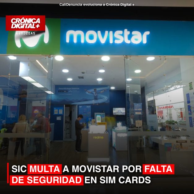 SIC MULTA A MOVISTAR POR FALTA DE SEGURIDAD EN SIM CARDS