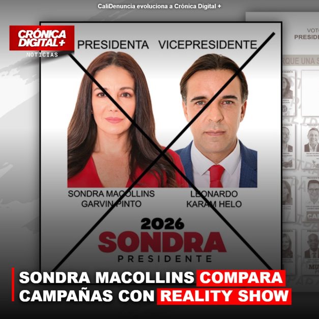 SONDRA MACOLLINS COMPARA CAMPAÑAS CON REALITY SHOW