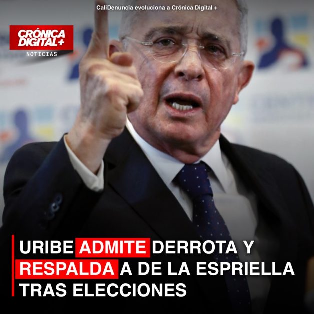 URIBE ADMITE DERROTA Y RESPALDA A DE LA ESPRIELLA TRAS ELECCIONES