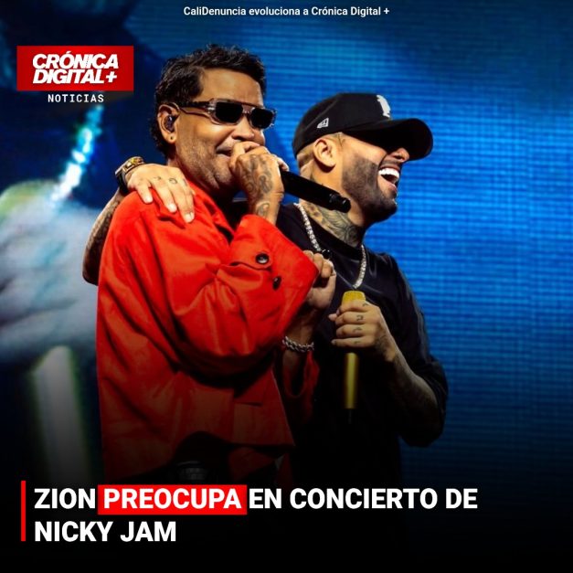 ZION PREOCUPA EN CONCIERTO DE NICKY JAM