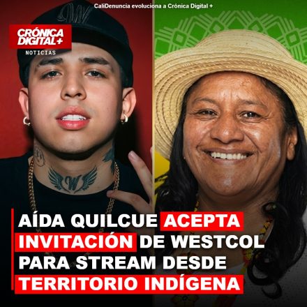 AÍDA QUILCUE ACEPTA INVITACIÓN DE WESTCOL PARA STREAM DESDE TERRITORIO INDÍGENA EN CAUCA