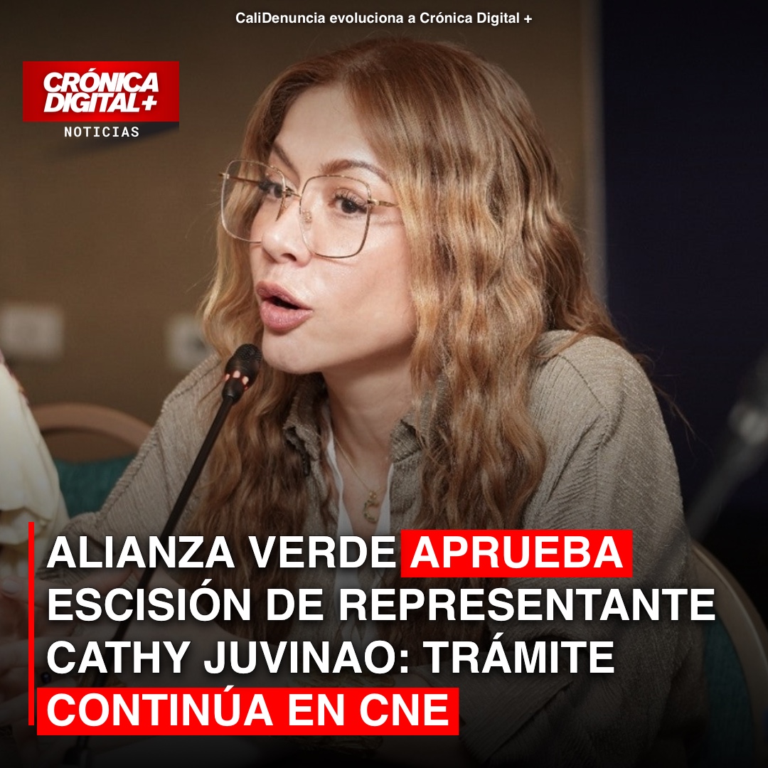Alianza Verde aprueba escisión de Cathy Juvinao; caso pasa al CNE