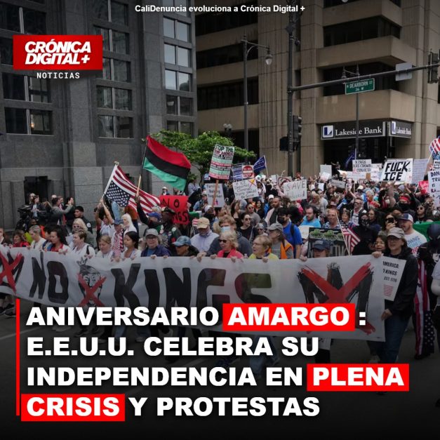 ANIVERSARIO AMARGO: ESTADOS UNIDOS CELEBRA 250 AÑOS DE INDEPENDENCIA EN PLENA CRISIS Y DUDA