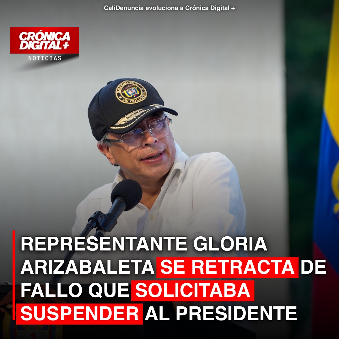 Arizabaleta se retracta de fallo que buscaba suspender a Petro