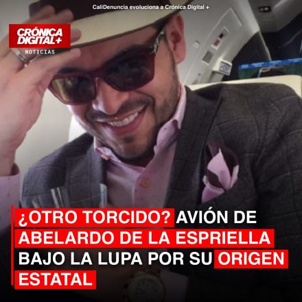 Avión de Abelardo De La Espriella bajo escrutinio por origen estatal