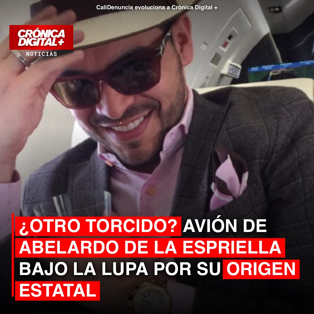 Avión de Abelardo De La Espriella bajo escrutinio por origen estatal