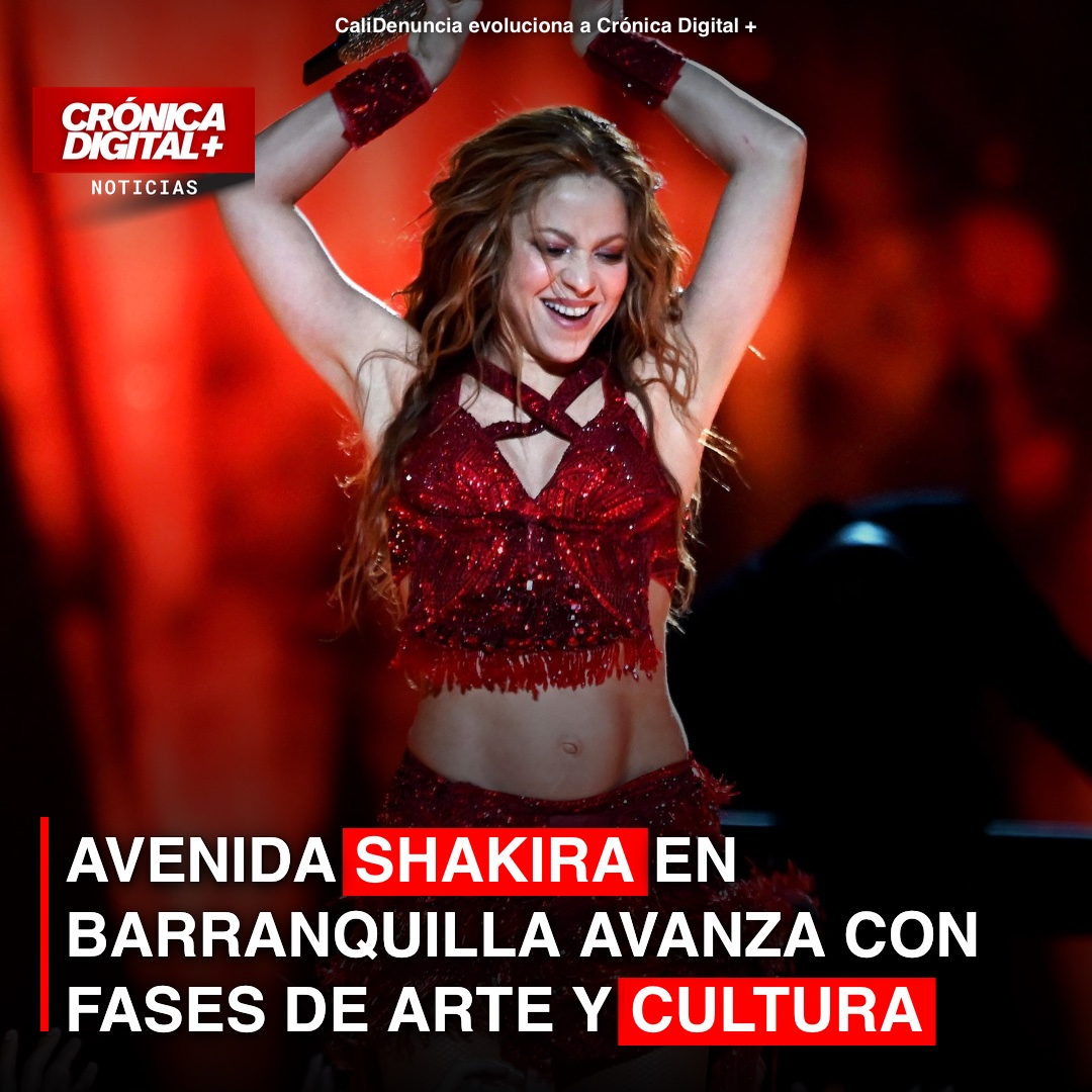 Barranquilla transforma avenida 72 en corredor Shakira: arte y movilidad