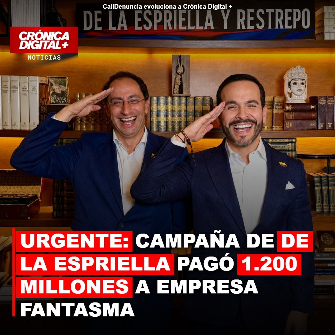 Campaña De la Espriella: 1.299 millones a empresa con liquidación y Sisbén
