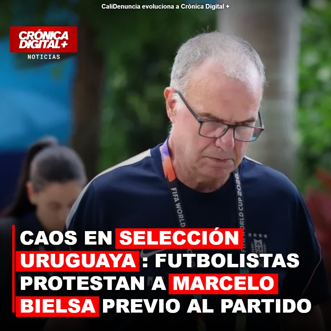 CAOS EN SELECCIÓN URUGUAYA: FUTBOLISTAS PROTESTAN A MARCELO BIELSA ANTES DE ENFRENTAR A ESPAÑA