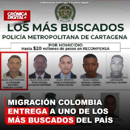 Capturan en Rionegro a Alexander Pereira, capo de la ‘Oficina de la Costa Bolívar’