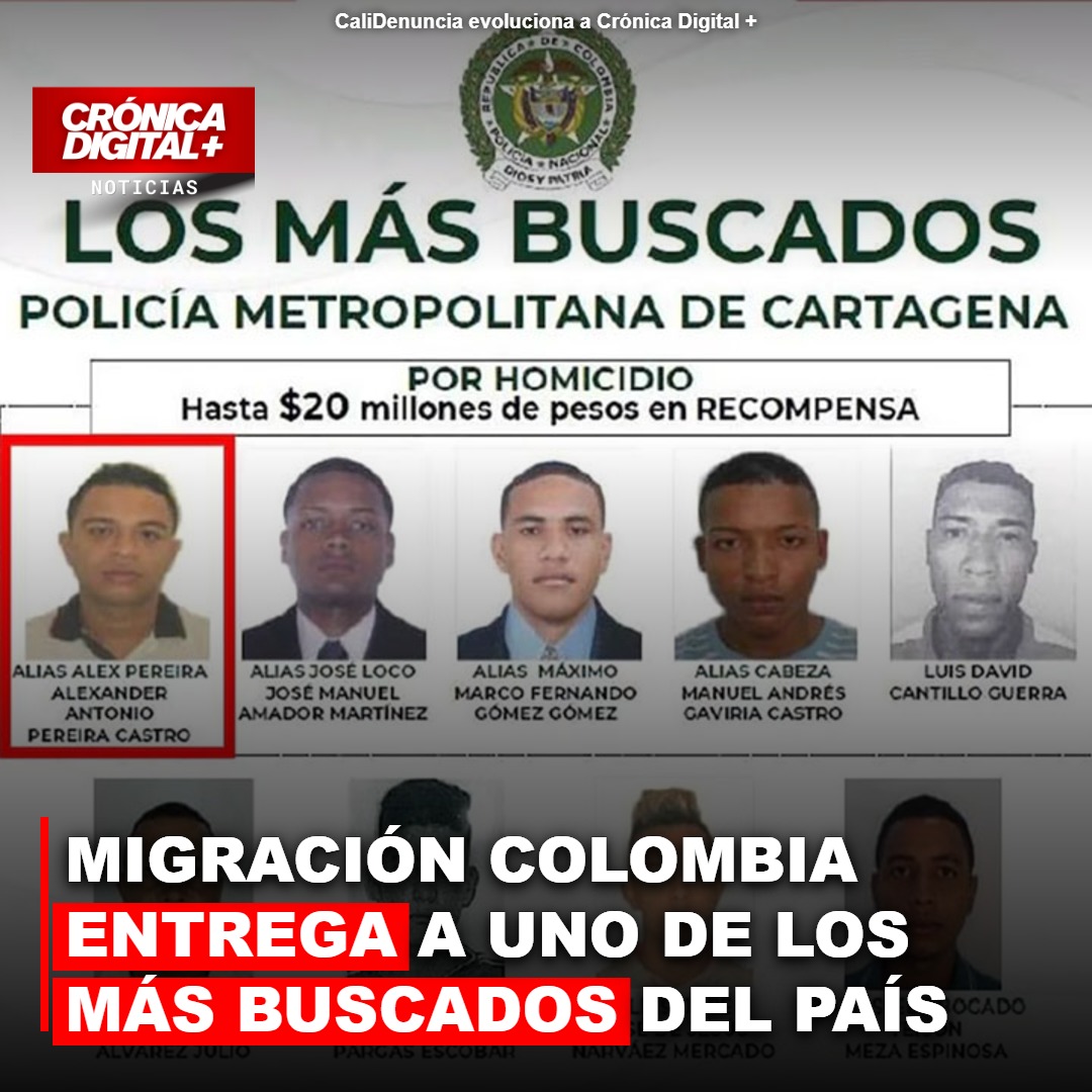 Capturan en Rionegro a Alexander Pereira, capo de la ‘Oficina de la Costa Bolívar’