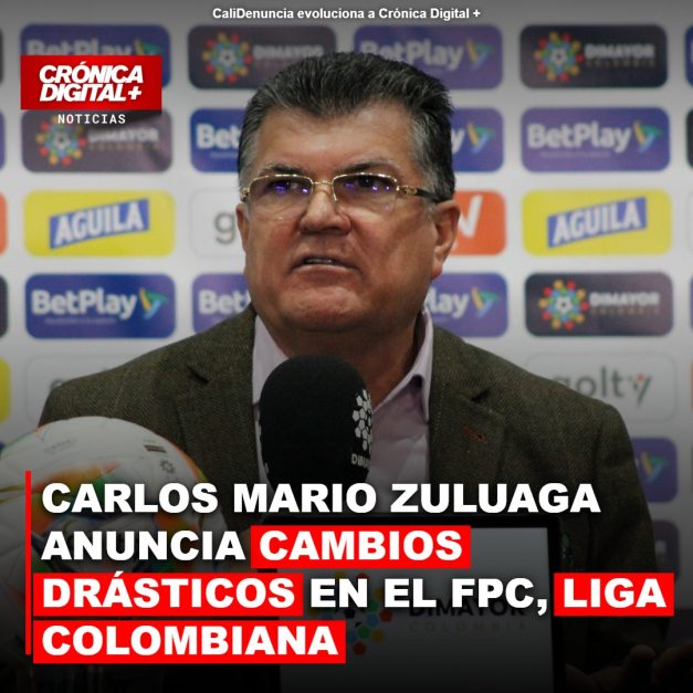 CARLOS MARIO ZULUAGA ANUNCIA CAMBIOS DRÁSTICOS EN EL FPC, LIGA COLOMBIANA TENDRÁ NUEVO FORMATO
