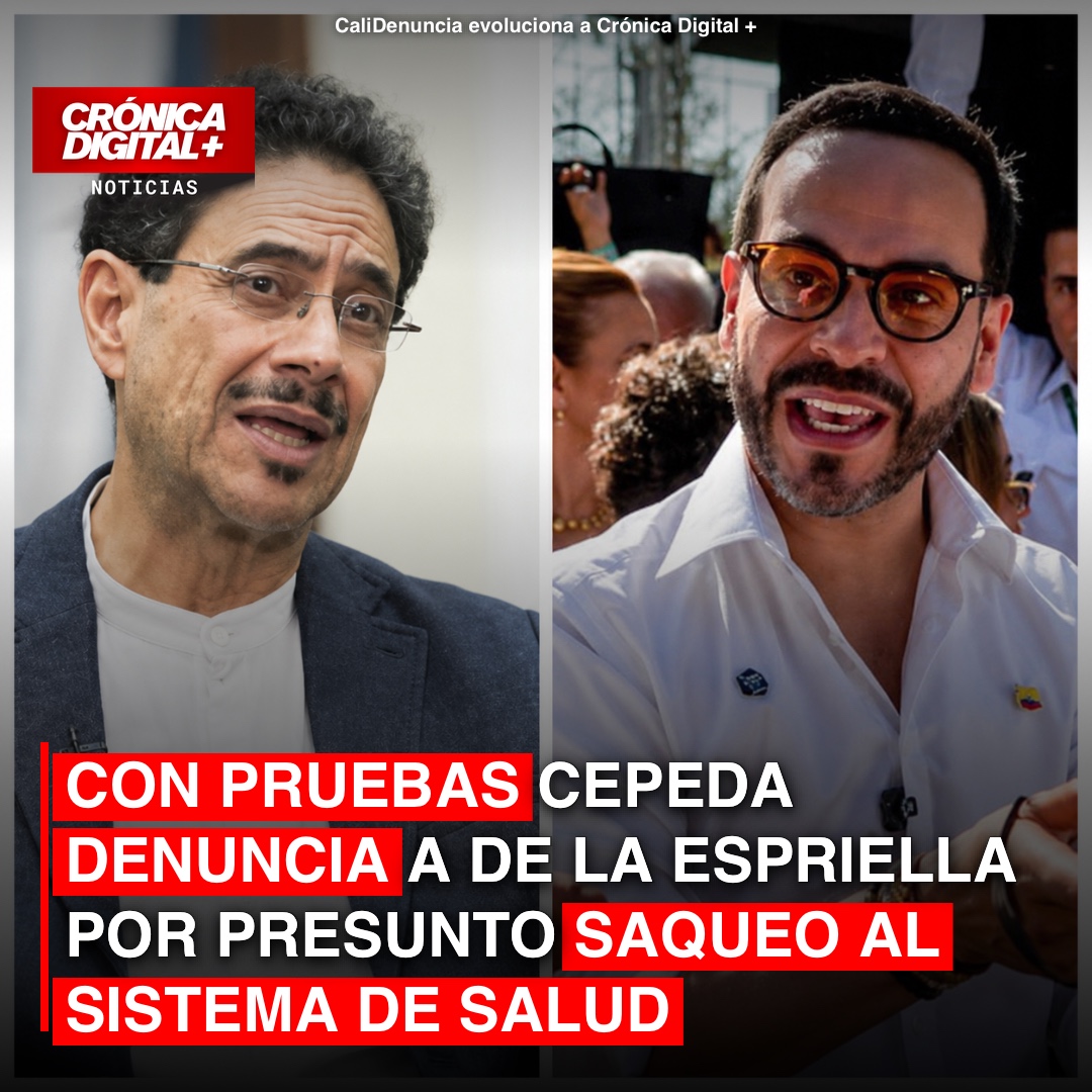 Cepeda denuncia a De la Espriella por desfalco en salud pública antes de elecciones