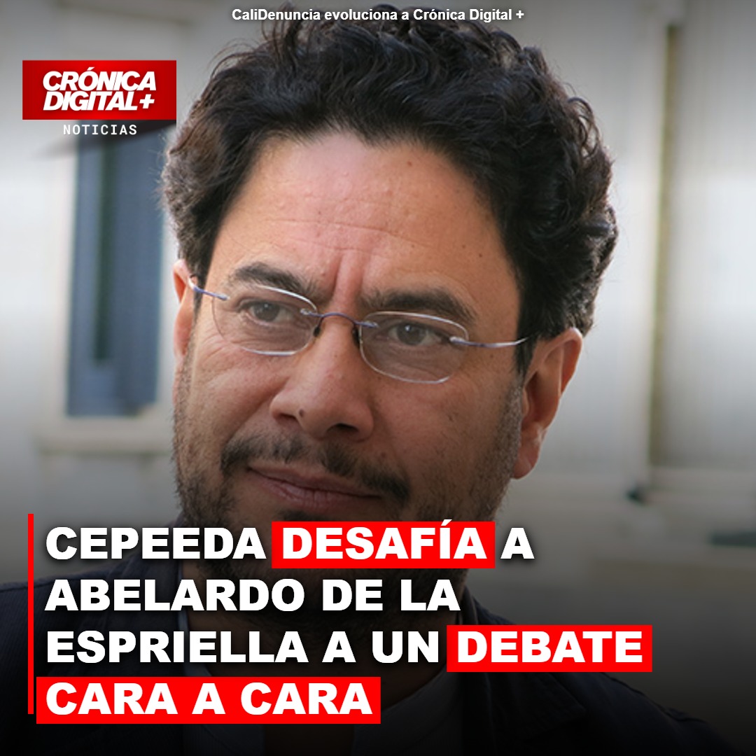 Cepeda reta a De la Espriella a debate presidencial directo