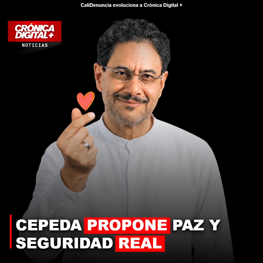 Cepeda: Seguridad humana ante represión en propuesta electoral