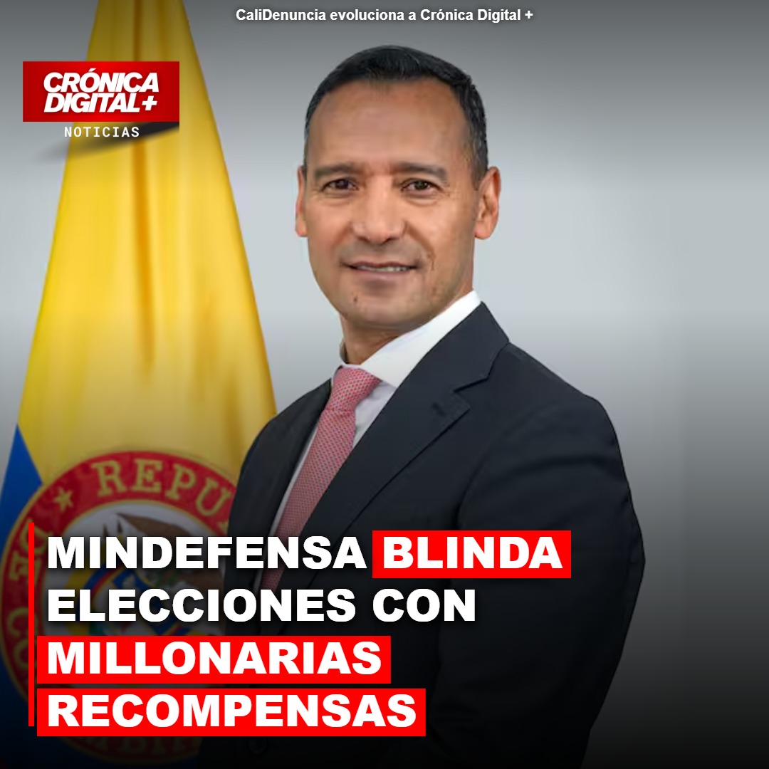 Colombia blinda comicios: Millonarias recompensas contra delitos electorales