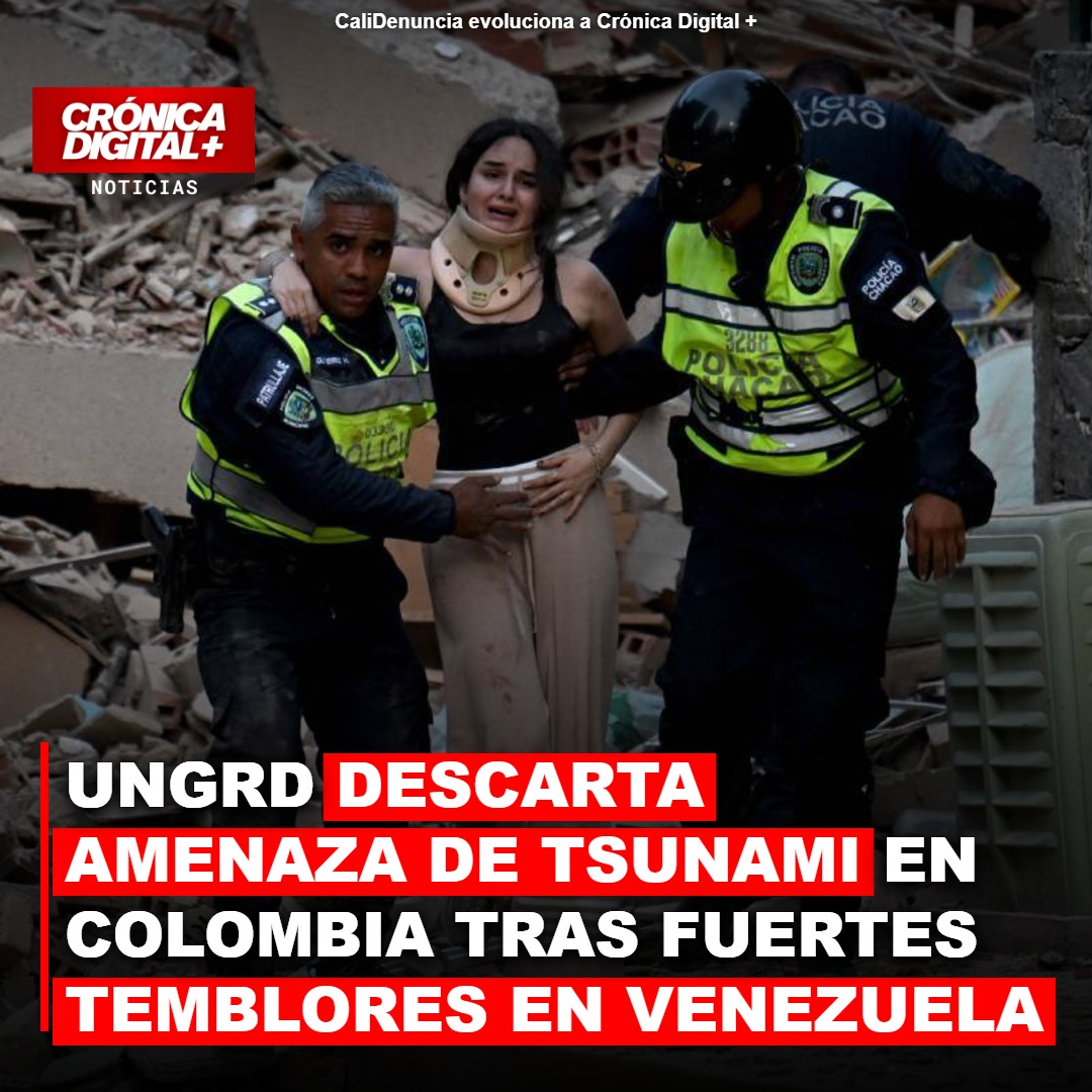 Colombia Descarta Alerta de Tsunami Tras Sismo de 7.0 en Venezuela