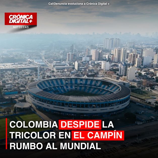 COLOMBIA DESPIDE LA TRICOLOR EN EL CAMPÍN RUMBO AL MUNDIAL