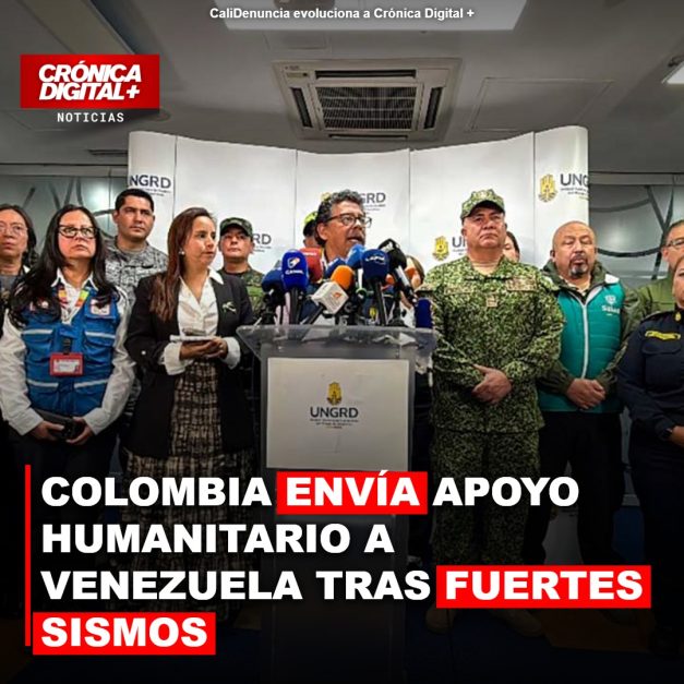 Colombia Envía Equipo de Rescate Urbanos Tras Sismos en Venezuela