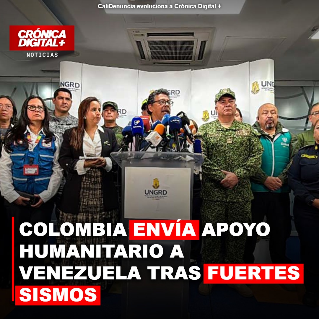 Colombia Envía Equipo de Rescate Urbanos Tras Sismos en Venezuela