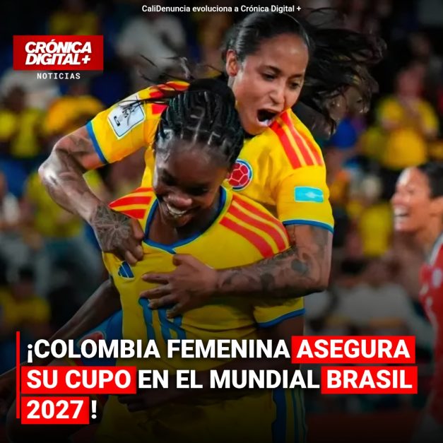 Colombia Femenina asegura cupo a Brasil 2027 tras vencer a Uruguay en Cali