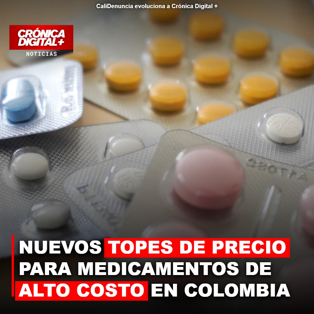 Colombia pone topes a precios de cientos de medicamentos de alto costo