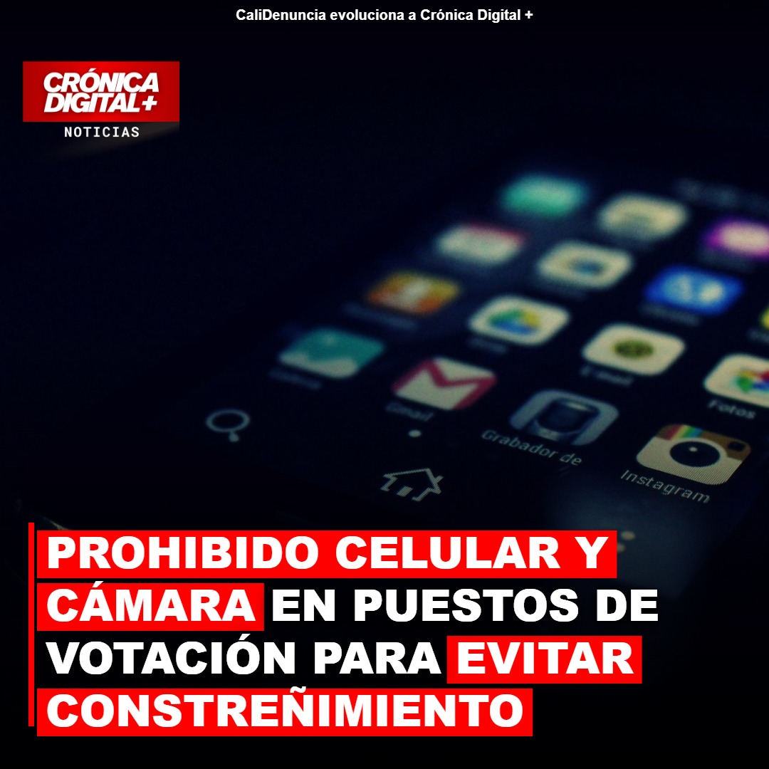 Colombia prohíbe celulares en zonas de votación por riesgo de coerción