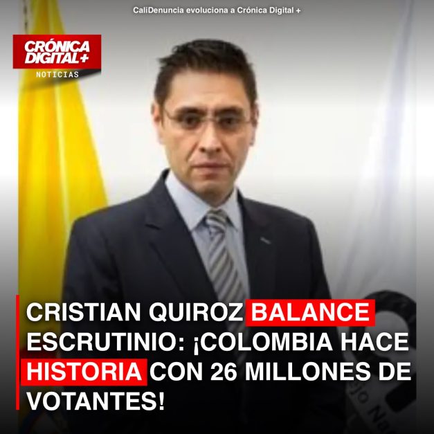 Colombia supera 26 millones de votantes: CNE destaca hito democrático